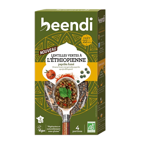Groene linzen Paprika Cayennepeper BIO